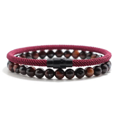 Onyx Tiger Balance Bracelet