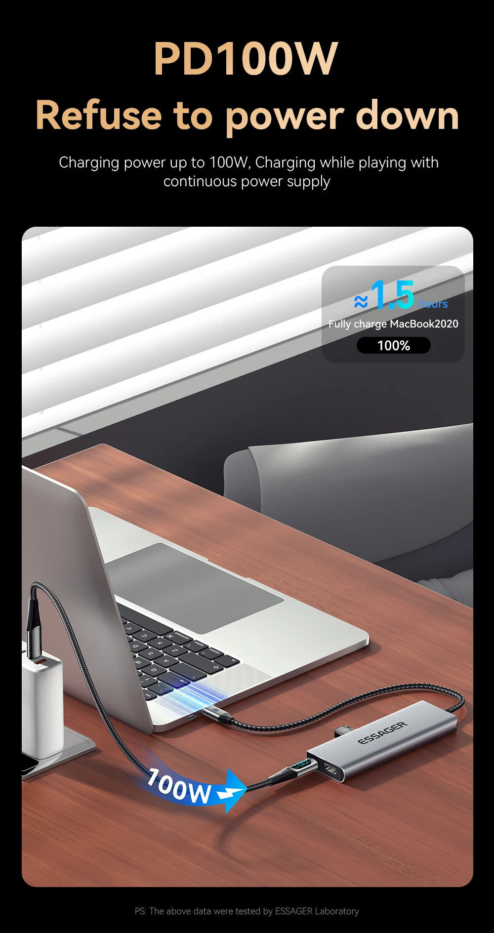 USB-C Hub 8-in-1 with SSD Storage - 4K HDMI, 100W PD, SD Card Reader | Universal Laptop Dock 2018+