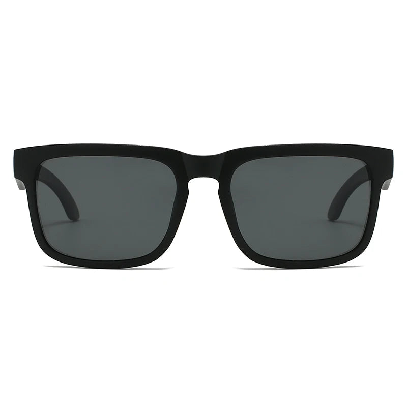 Gafas de sol cuadradas polarizadas - UV400, montura de PC, lente de espejo, 6 colores, unisex