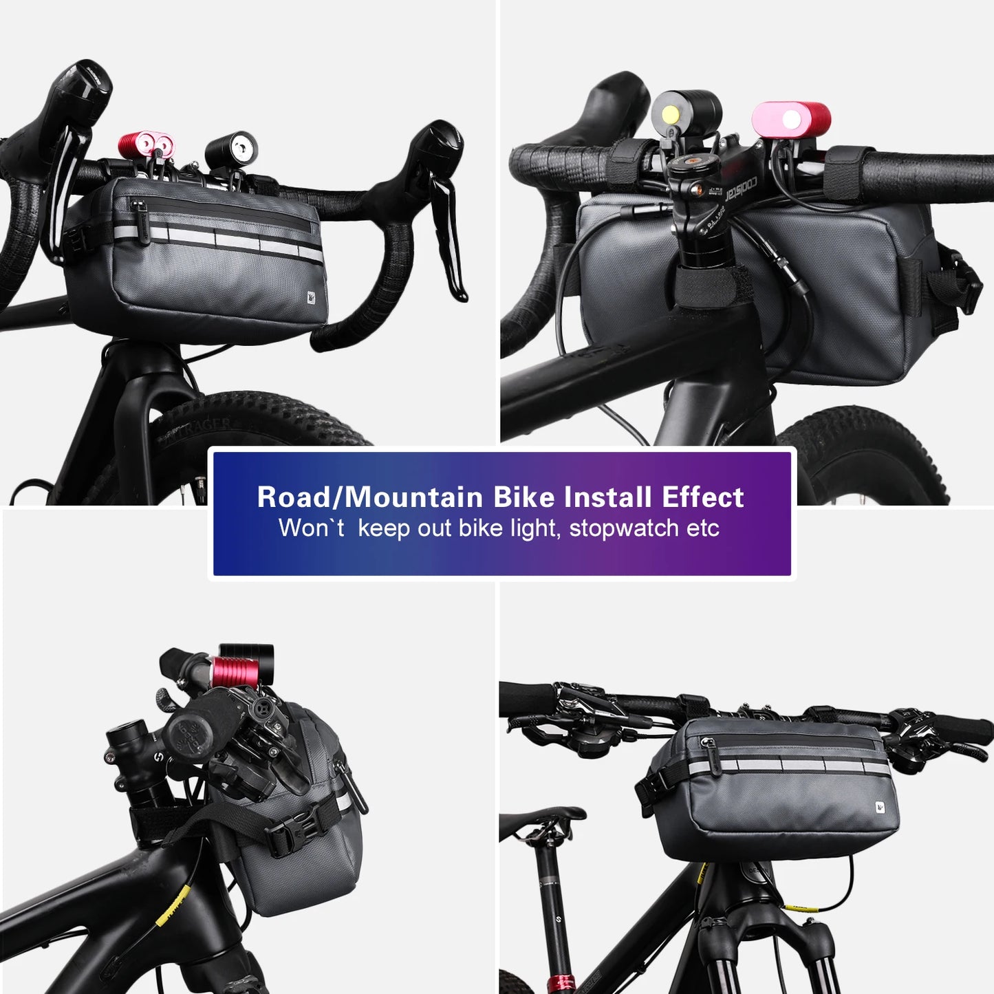 Portable Bike Handlebar Bag Multifunction Pannier