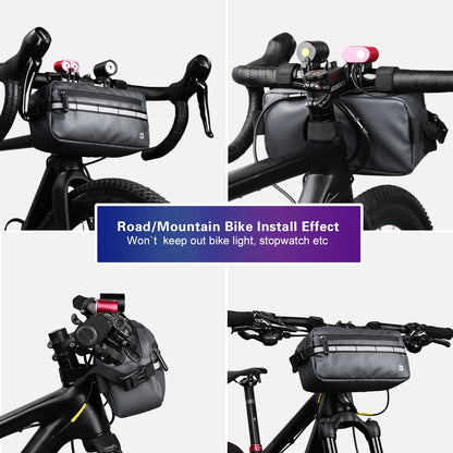 Portable Bike Handlebar Bag Multifunction Pannier