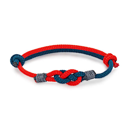 Lucky Knot Rope Bracelet - Adjustable, Unisex