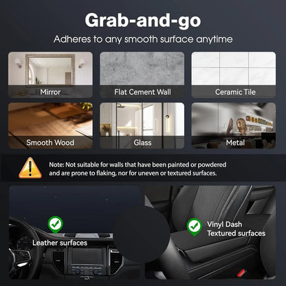 MagSafe Magnetic Phone Holder 360° Suction Mount for Car, Gym & Home