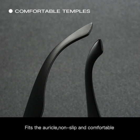 Wrap Around Sport Sunglasses - Polarized UV400, TAC Lens, 63.5mm, 6 Colors