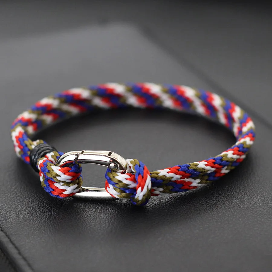 Novel Men String Bracelet Handmade Ethnic Cord Outdoor Sports Cycling Accessories Multiple Colors Sizes Perfect Gift For Him deideas