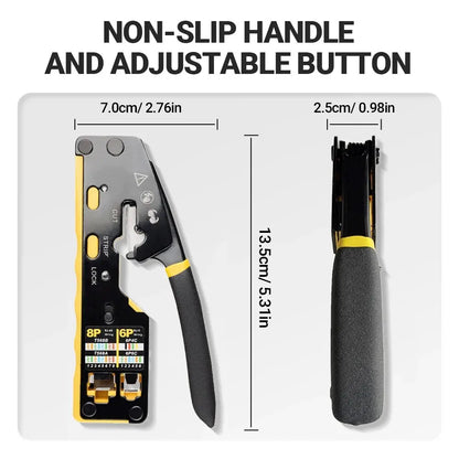 Crimping tool RJ45 network crimper - 3 in 1 modular cable