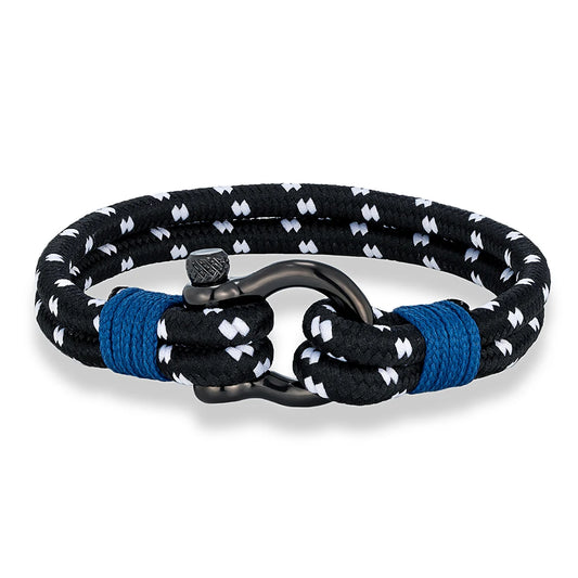 Classic Navy Rope Bracelet  Minimalist Unisex Jewelry Gift