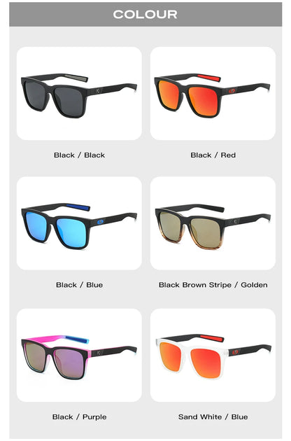 Polarized Fishing Sunglasses UV400, TR-90, Mirror TAC Lens, 64mm