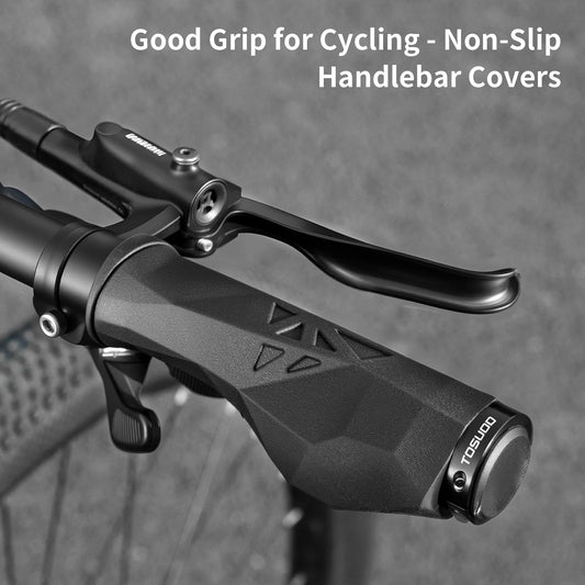 Ergonomic Bike Handlebar Grips - Non-Slip Comfort for Mountain & Road Bikes