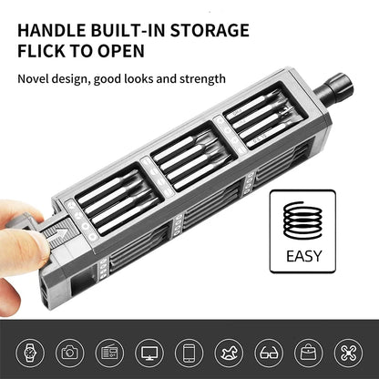 Screwdriver Set 46 in 1 + Electric