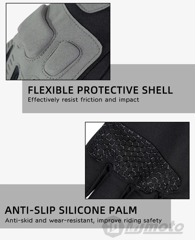 SUOMY Female Motorcycle Gloves Summer Breathable Non-slip Cycling Riding Glove Windproof Sensitive Touch Crashproof Lady Gloves deideas