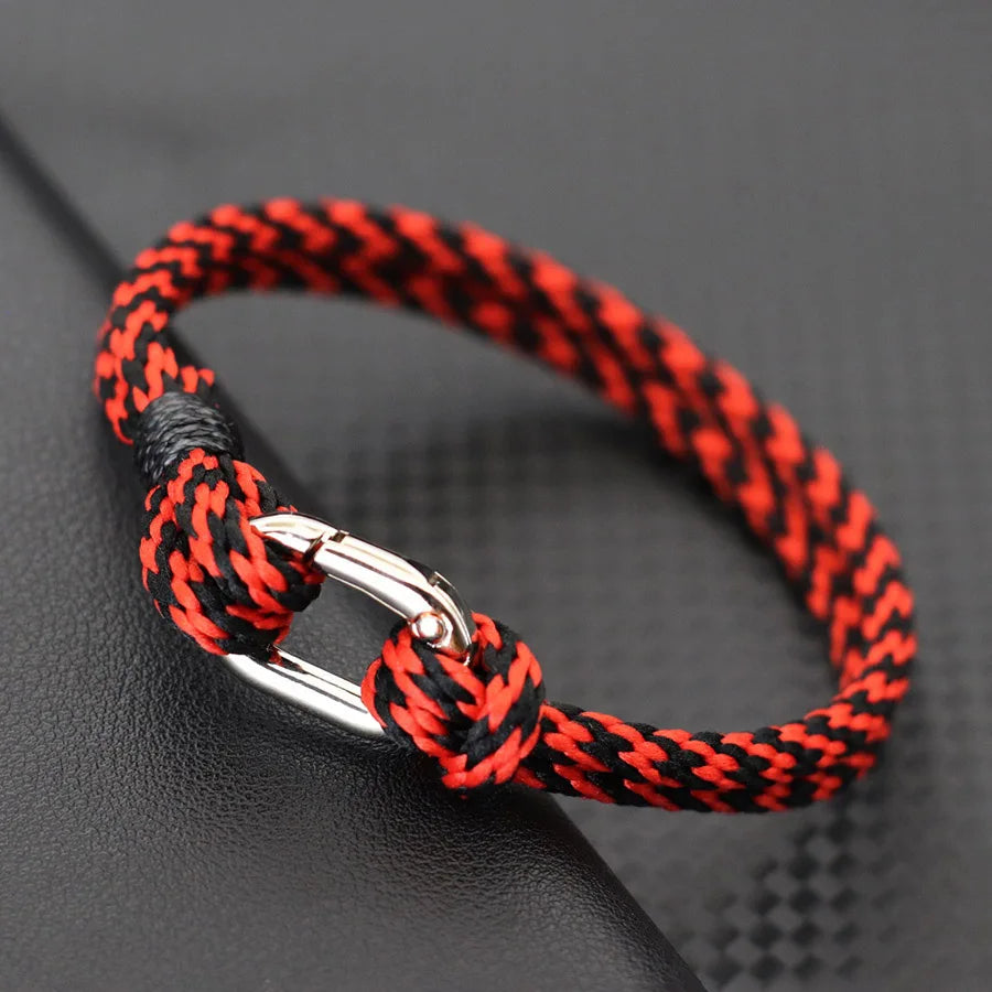 Novel Men String Bracelet Handmade Ethnic Cord Outdoor Sports Cycling Accessories Multiple Colors Sizes Perfect Gift For Him deideas
