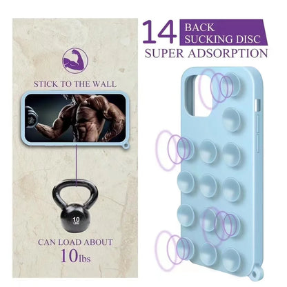 Phone Case Soft Silicone Holder for iPhone 16/15/14