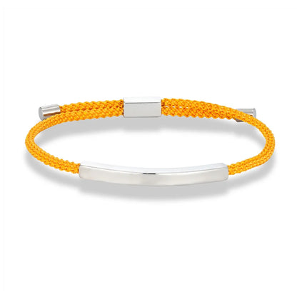 Punk SOS Rope Bracelet Custom Stainless Steel ID Tag deideas