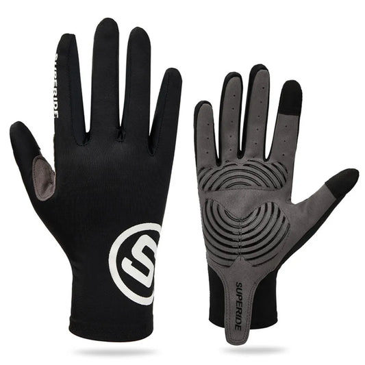 Full Finger Cycling Gloves - Padded, Breathable, Touchscreen, 6 Colors, S-XL