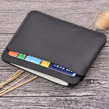 VaultSlim — Genuine Leather Card Holder with RFID Shield