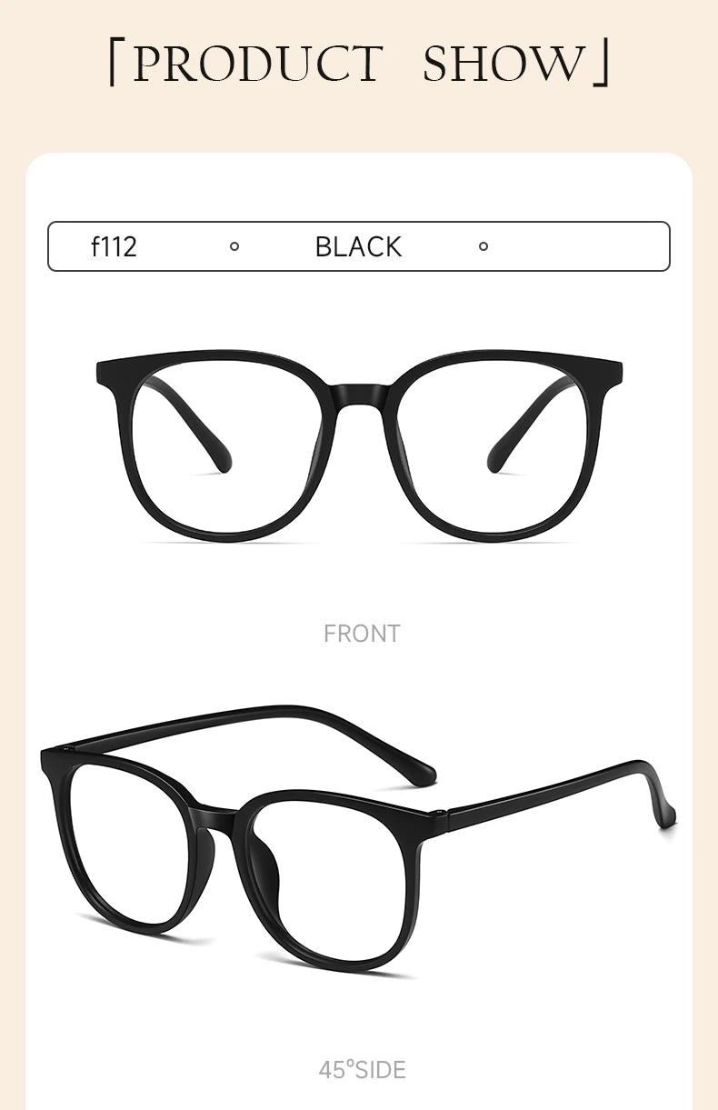 Photochromic Large Frame Sunglasses - UV400 Fashion Eyewear for Office & Outdoor