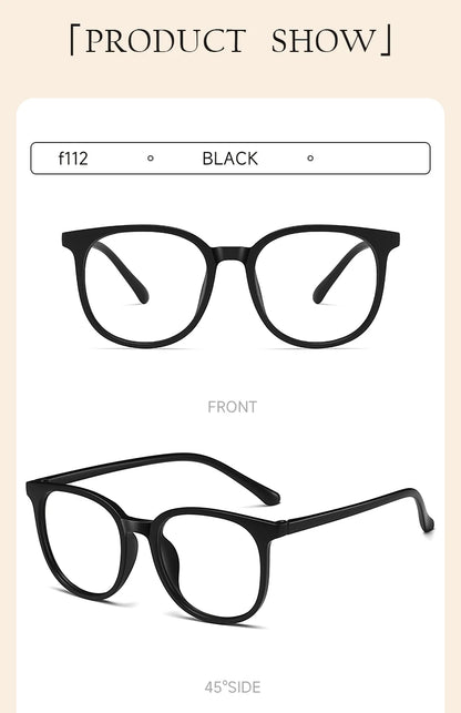 Photochromic Large Frame Sunglasses - UV400 Fashion Eyewear for Office & Outdoor