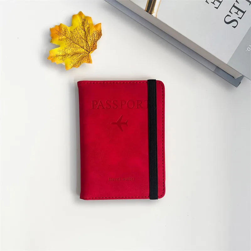 Passport & Travel Wallet VintageShield RFID Holder