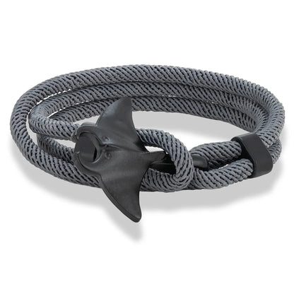 Manta Ray Rope Bracelet Ocean-Inspired Multilayer Design deideas