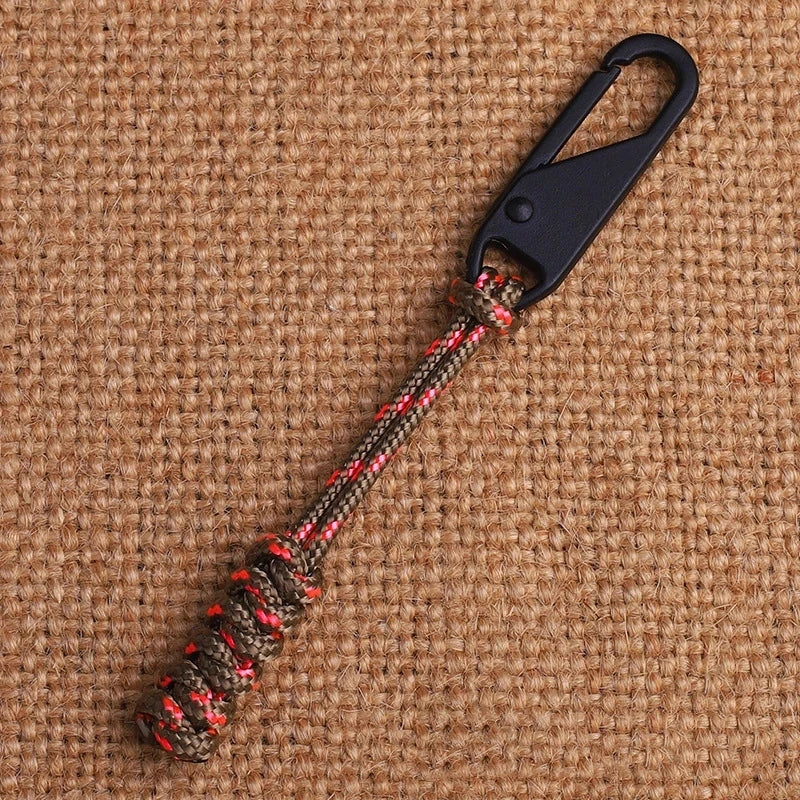 Handmade Snake Knot Paracord Zipper Pull  Durable Replacement & Bag Accessory deideas