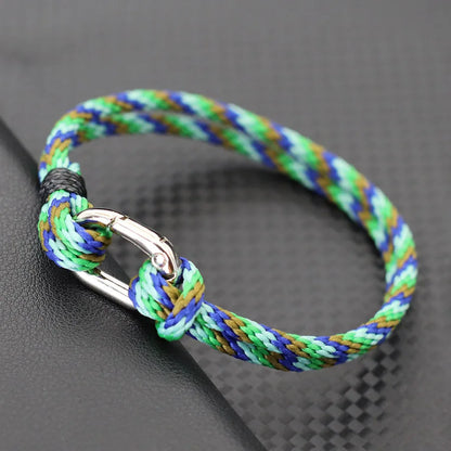 Novel Men String Bracelet Handmade Ethnic Cord Outdoor Sports Cycling Accessories Multiple Colors Sizes Perfect Gift For Him deideas
