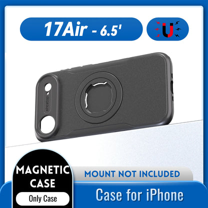 QD Bike Mount Case for iPhone 17 16 15 14 Pro Max – MagSafe Magnetic Shockproof | Cyclists & Riders