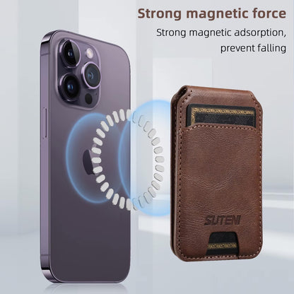 MagWallet Pro Magnetic Leather Wallet for iPhone 17 16 Pro Max, 15, 14, 13, 12 and 11
