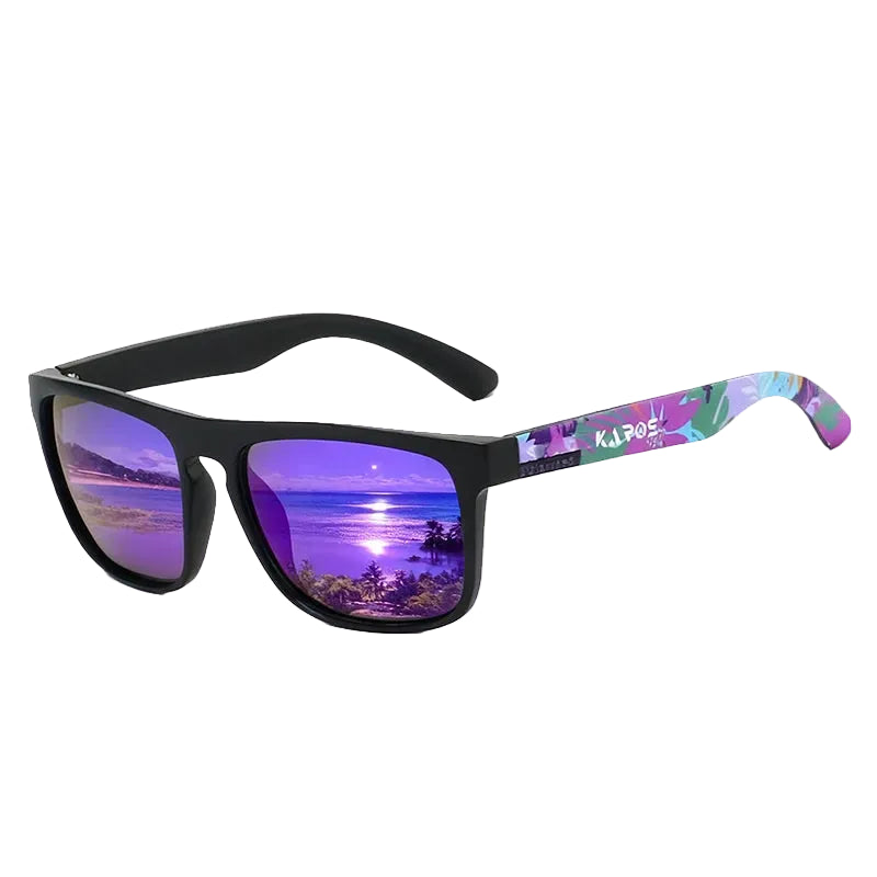 Gafas de sol polarizadas tácticas de camuflaje - UV400, envolventes, 63 mm, 11 diseños
