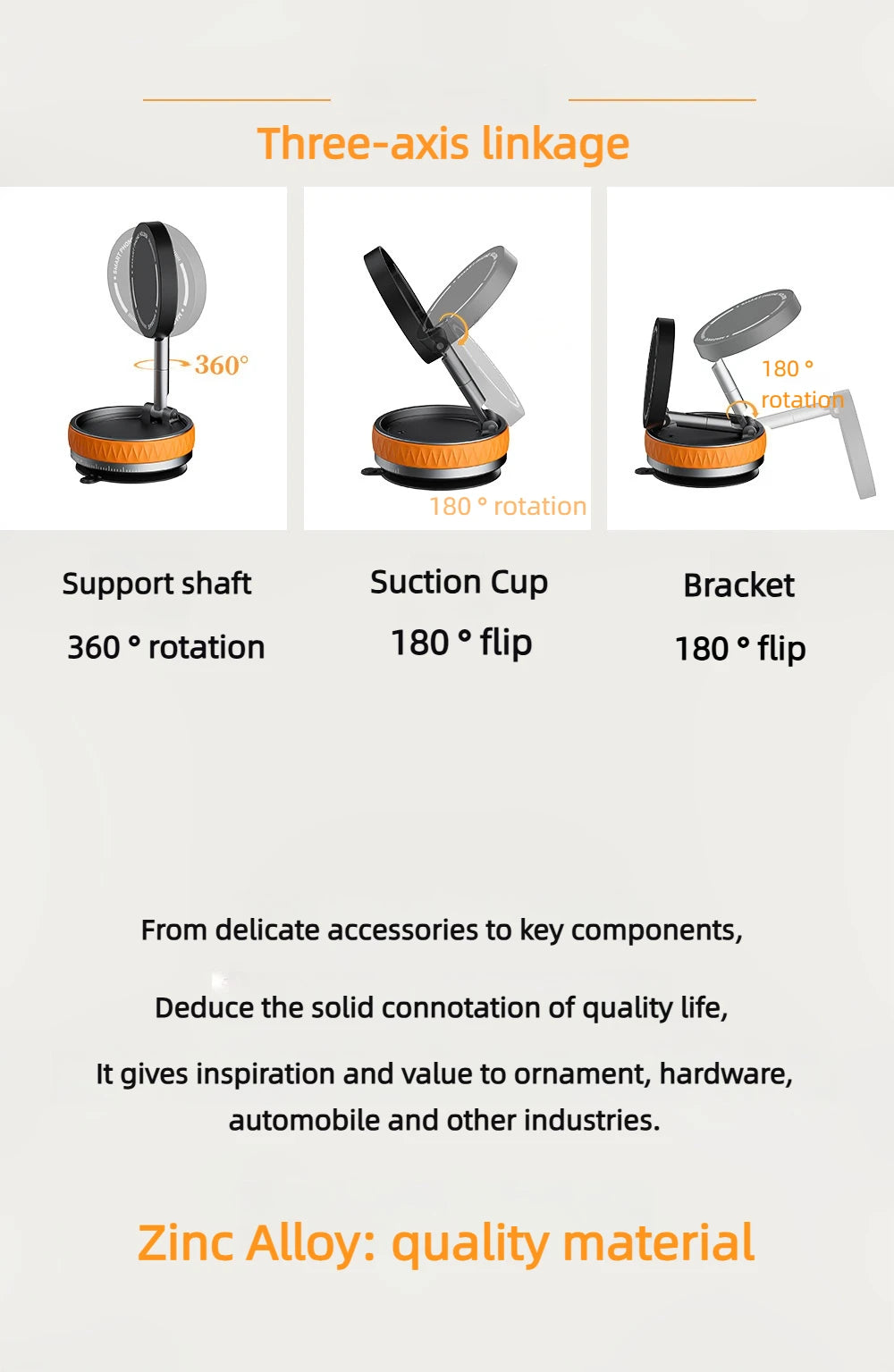 MagSafe Car Phone Holder 360° - Universal Mount for iPhone 17/16/15/14