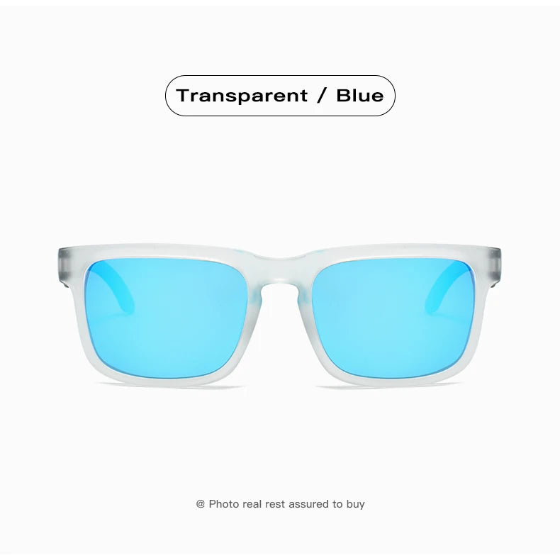 Gafas de sol deportivas envolventes - Polarizadas UV400, lente TAC, 63,5mm, 6 colores