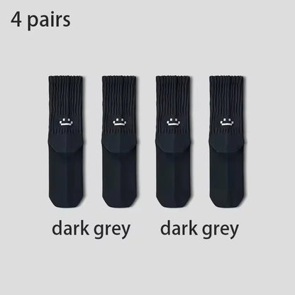 Breathable Cushioned Crew Socks Men’s Athletic & Cycling Performance Socks