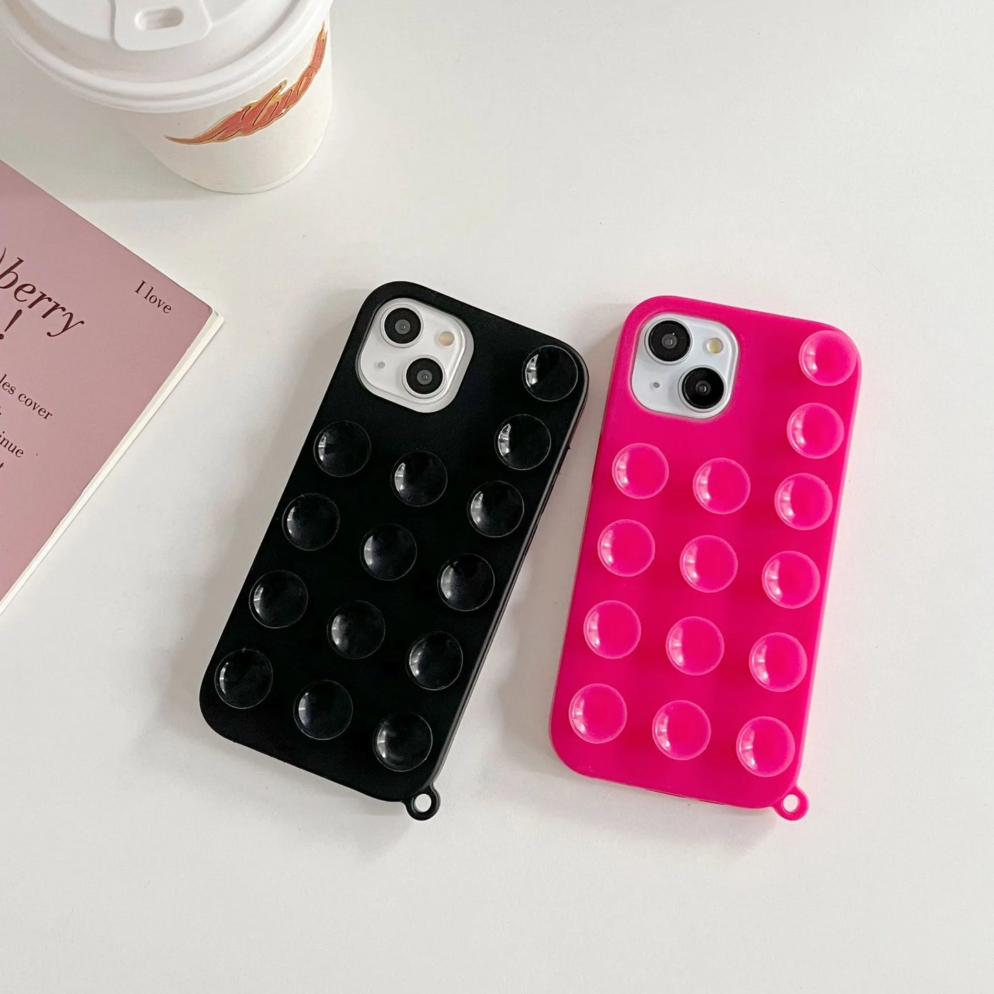 Phone Case Soft Silicone Holder for iPhone 16/15/14