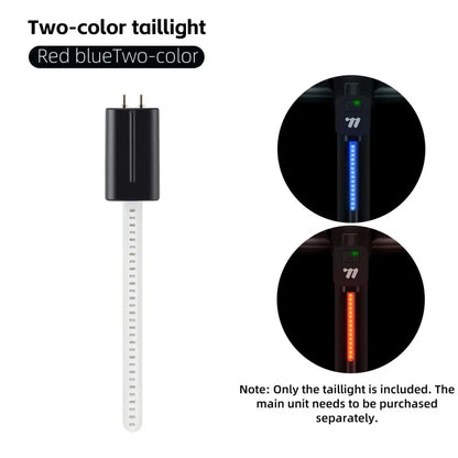 LED Rear Taillight – Rechargeable Plug & Play Bicycle Light