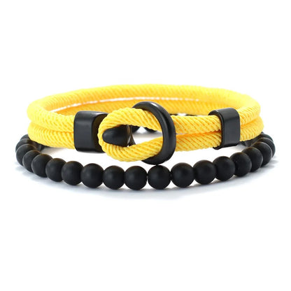 Bracelets Onyx Minimal A simple but powerful set, with the elegance of onyx