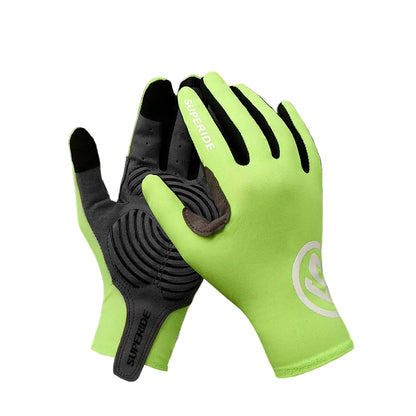Full Finger Cycling Gloves - Padded, Breathable, Touchscreen, 6 Colors, S-XL