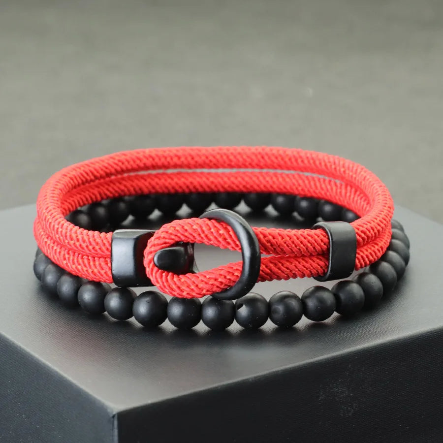 Bracelets Onyx Minimal A simple but powerful set, with the elegance of onyx