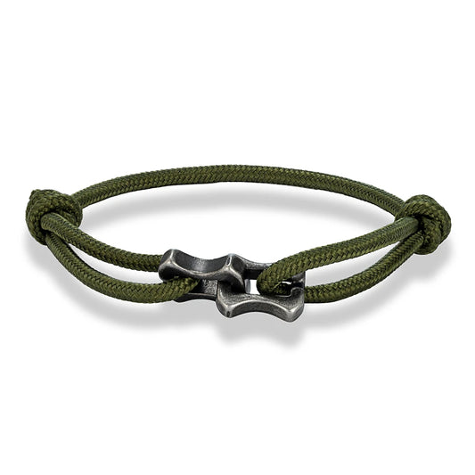 Stainless Steel Rope Bracelet - Keel Chain, Adjustable, 10 Colors, Unisex