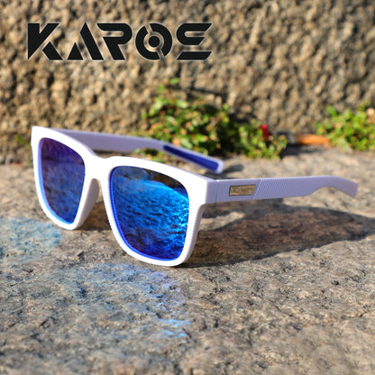 Gafas de sol deportivas polarizadas antirreflejo - UV400, lente TAC de espejo, 64 mm, estuche incluido, 5 colores