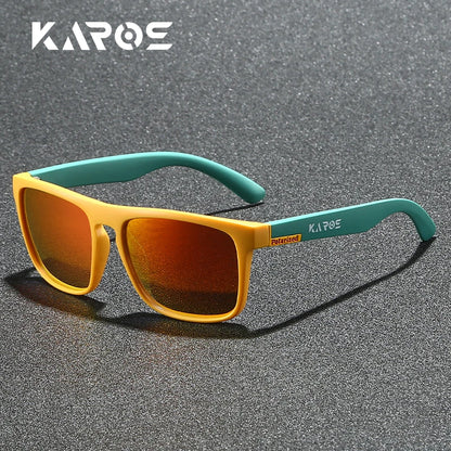 Gafas de sol deportivas polarizadas con estampado de camuflaje - UV400, lente TAC, 63 mm, 10 diseños