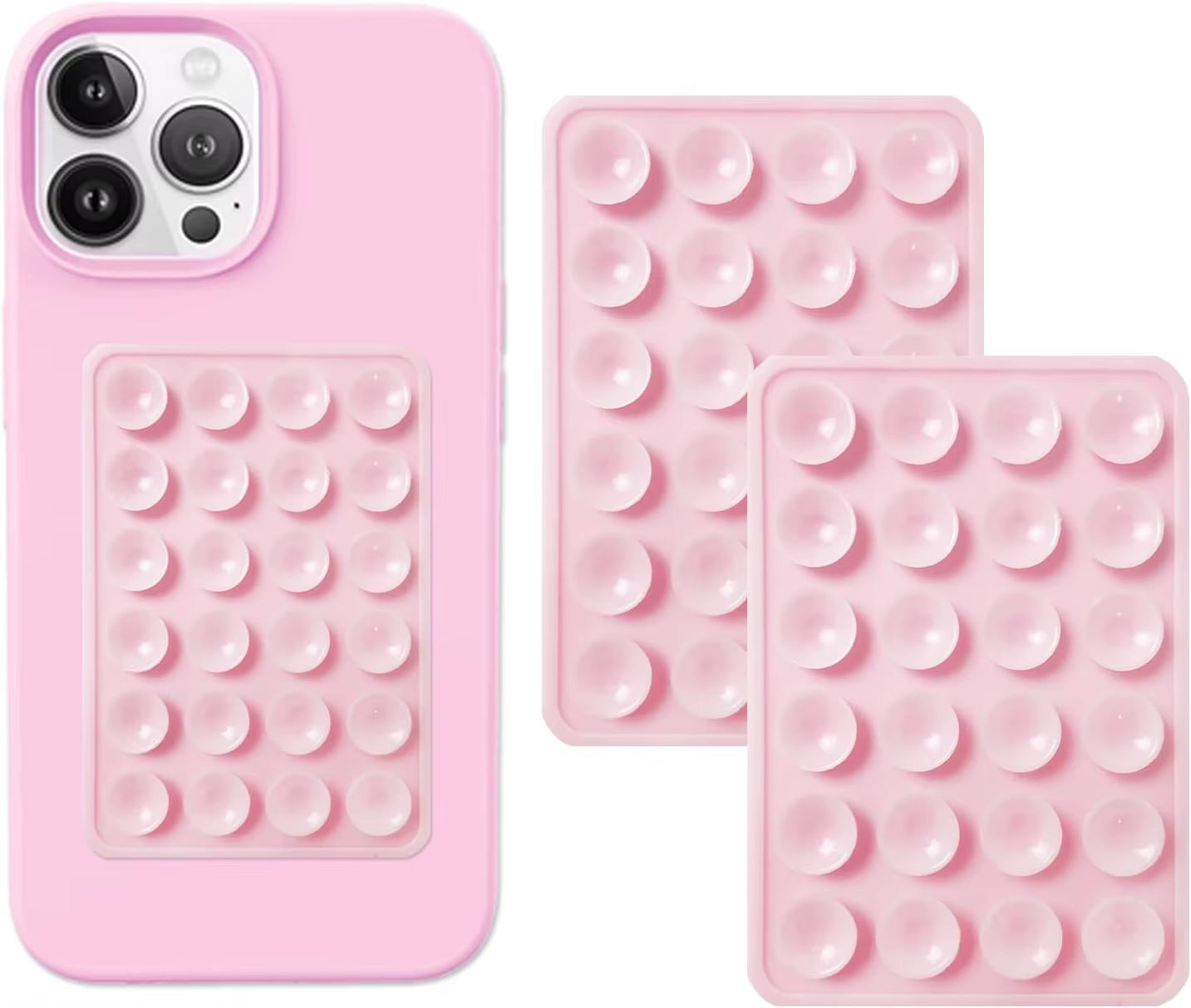 StickyGrip Silicone Suction Case Secure, Non-Slip Mount for iPhone
