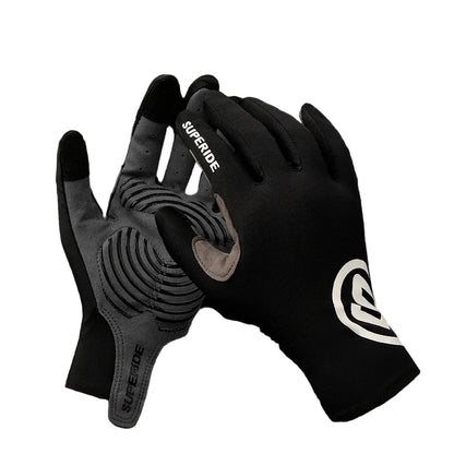 Full Finger Cycling Gloves - Padded, Breathable, Touchscreen, 6 Colors, S-XL