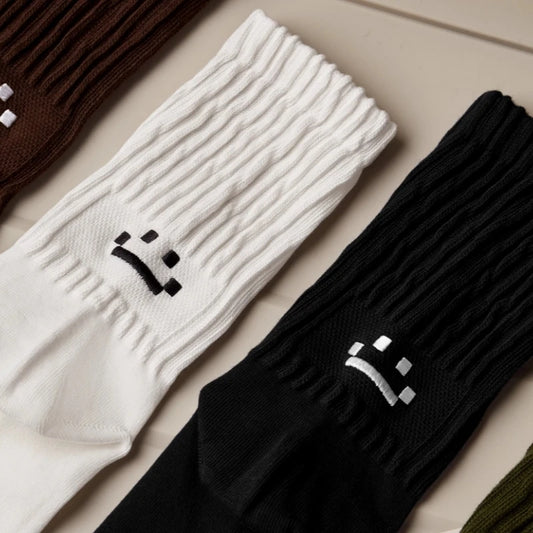 Breathable Cushioned Crew Socks Men’s Athletic & Cycling Performance Socks