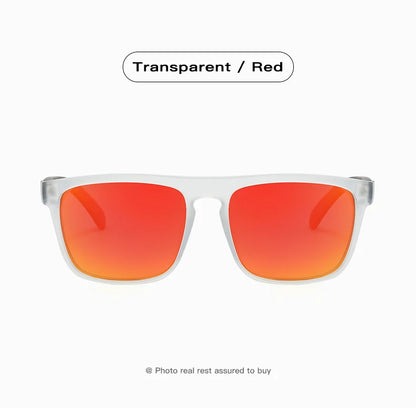 Wraparound Polarized Sport Sunglasses - UV400, TAC Lens, 63mm, Case Included, 10 Colors