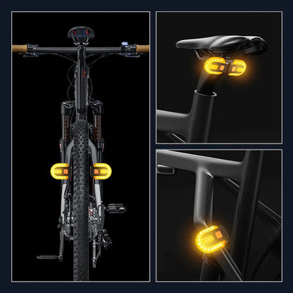 SmartBike LED Taillight Smart LED rear light with turn signal and remote control