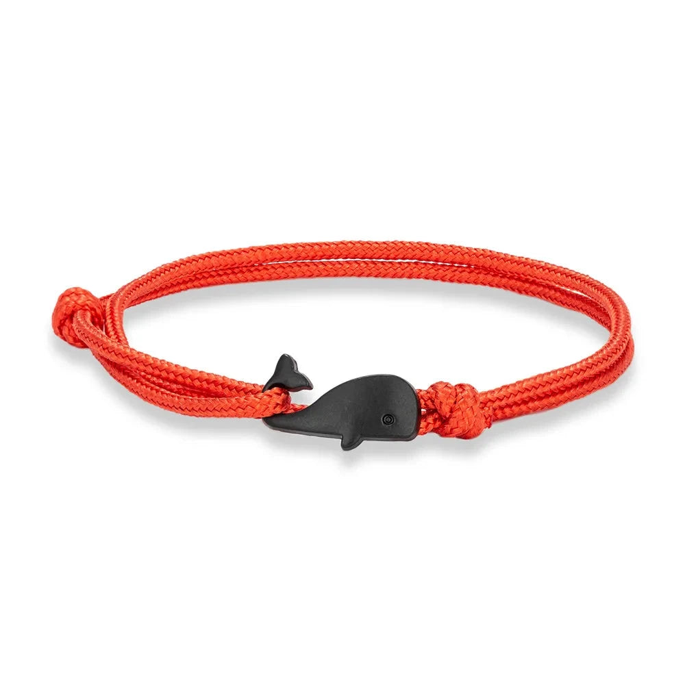 Ocean Whale Paracord Bracelet Waterproof Surfer Style for Men & Women deideas