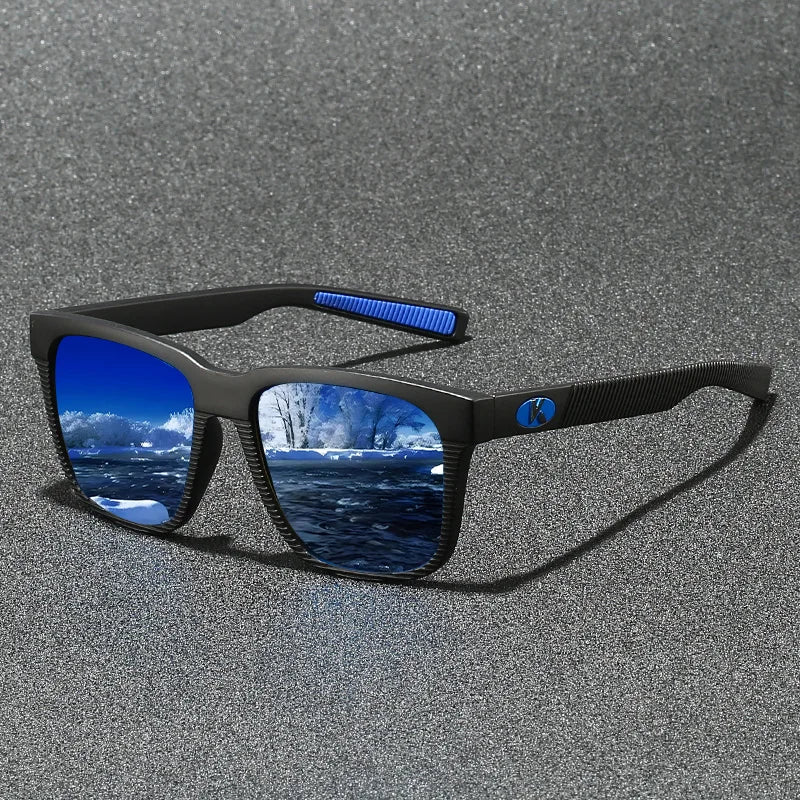 Polarized Fishing Sunglasses UV400, TR-90, Mirror TAC Lens, 64mm