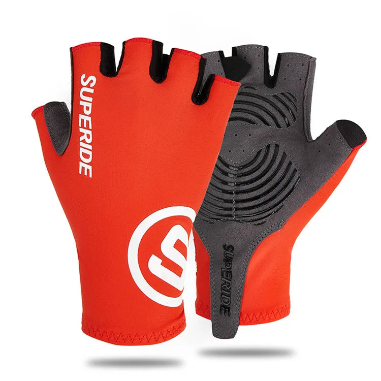 Half Finger Cycling Gloves - Padded, Anti-Sweat, Breathable, 6 Colors, S-XL