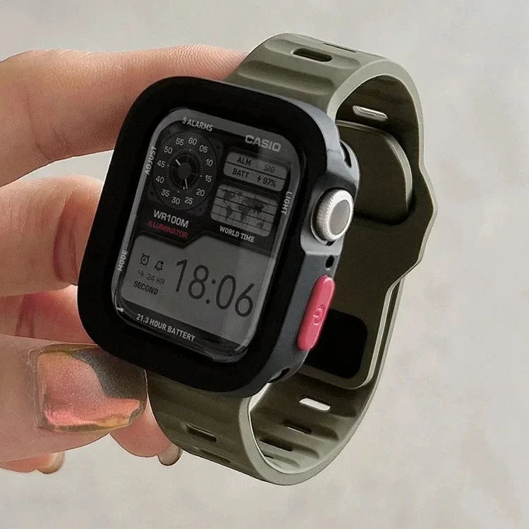 Urban Steel Strap moderno y sofisticado. Your Apple iWatch.