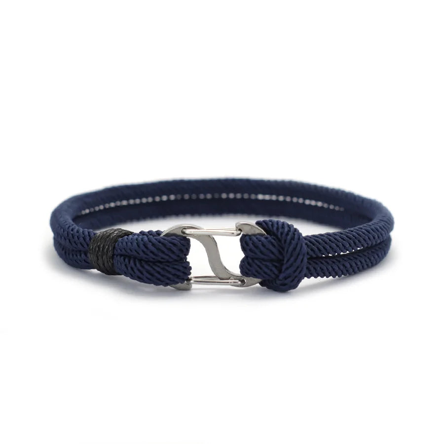 Fashion Rope Bracelet Men 6 Colors S Buckle Outdoor Survival Rescue Braslet Leisure Versatile Accessories Pulseria Hombre Joias deideas